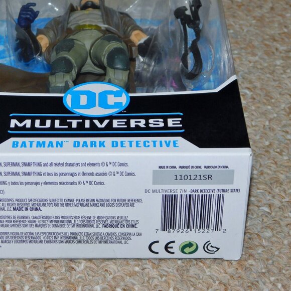 2022 McFarlane DC Multiverse 7" Batman Dark Detective Figure MIB New - Picture 9 of 11